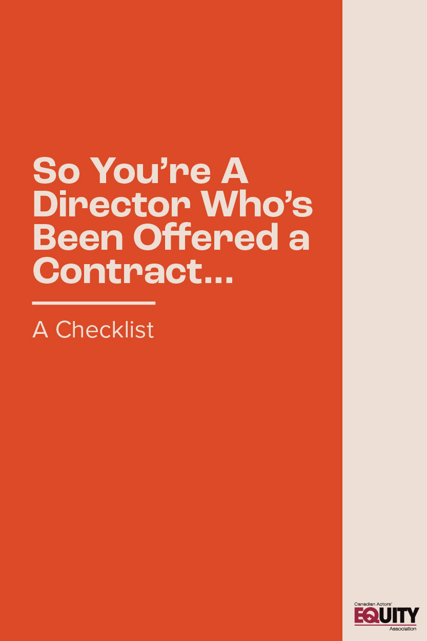 Director Tip Sheet